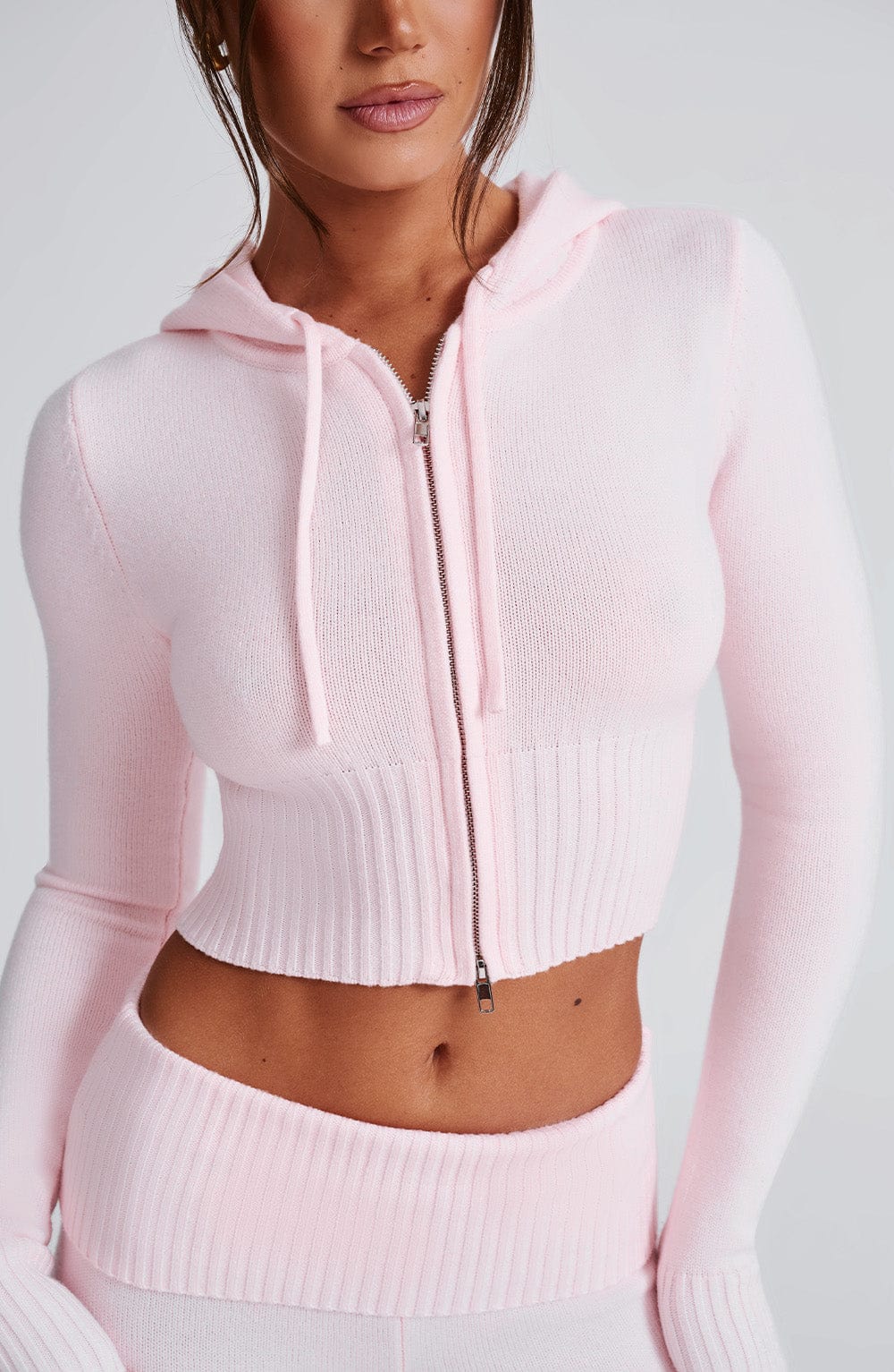 OPAL ZIP HOODIE - PINK