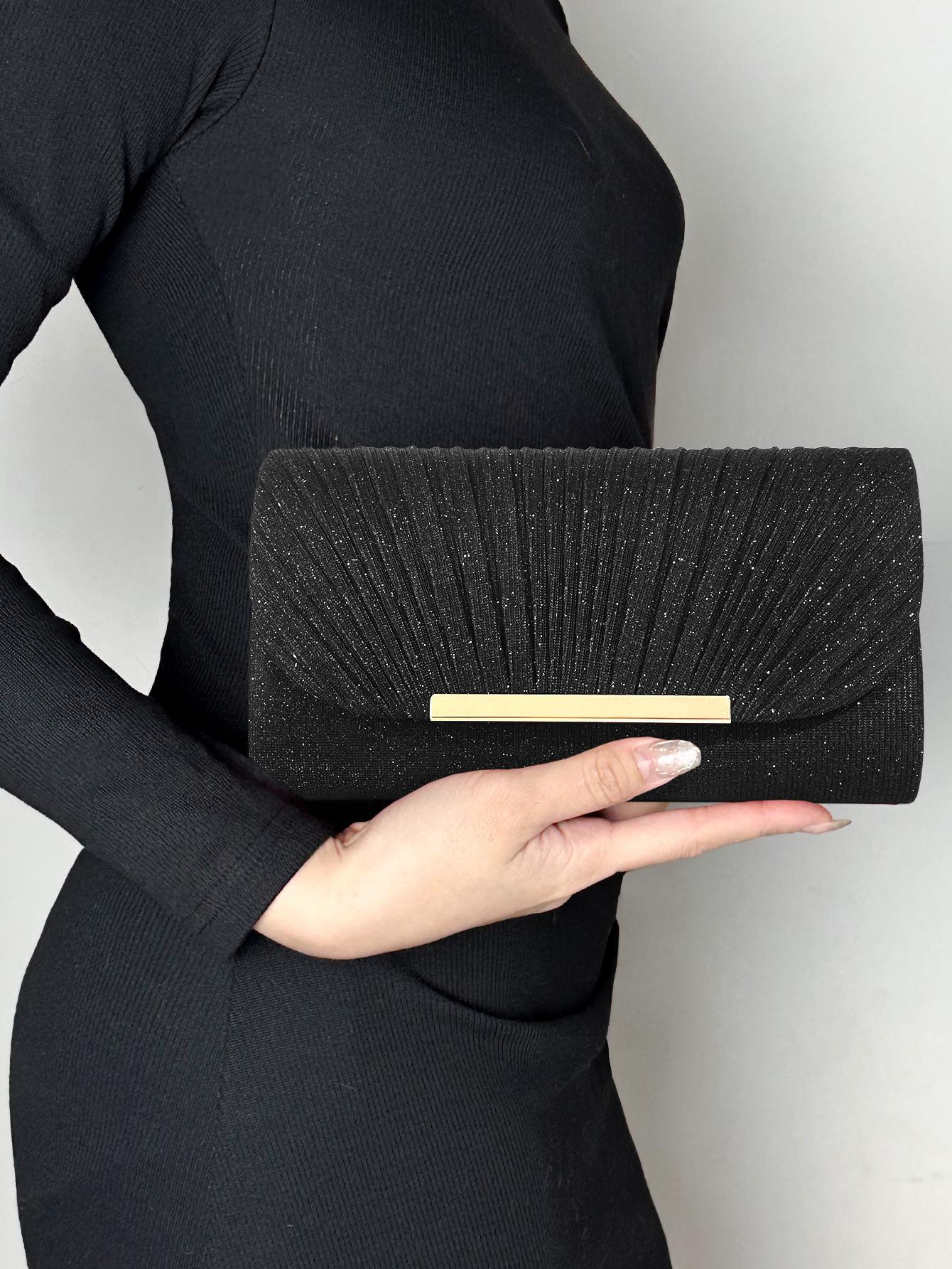 Radiance Ruched Clutch