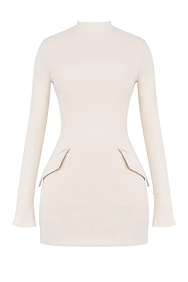 JADE MINI DRESS - CREAM