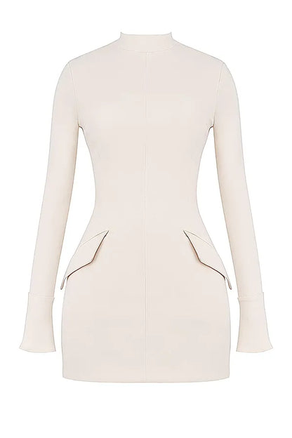 JADE MINI DRESS - CREAM