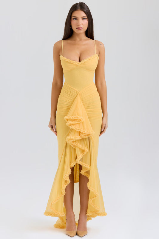 ELOWEN MAXI DRESS - YELLOW