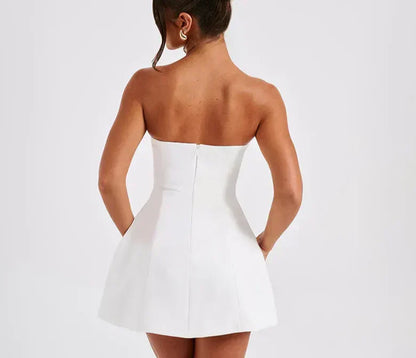 ASHIA STRAPLESS MINI DRESS