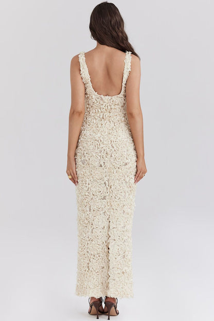 ROBYN MAXI DRESS - CREAM