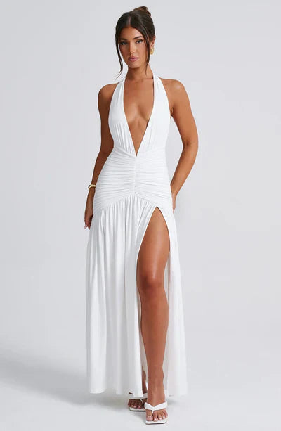 ALICIA MAXI DRESS - WHITE