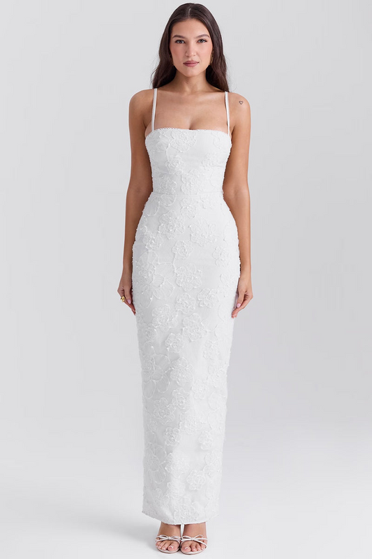 LYRA MAXI DRESS - WHITE