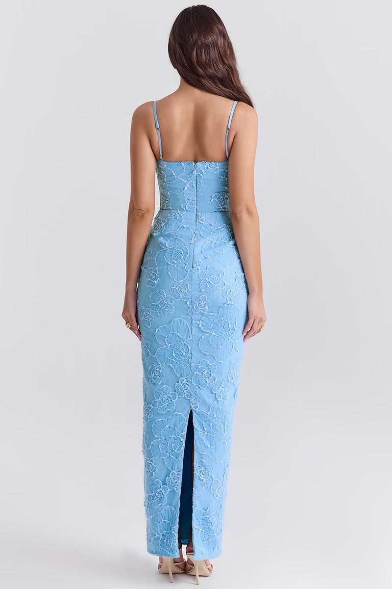 LYRA MAXI DRESS - BLUE