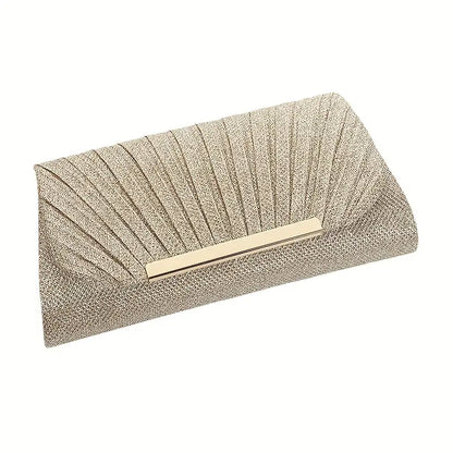 Radiance Ruched Clutch