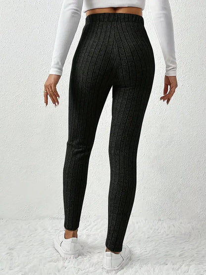 VERA RIBBED LEGGINGS