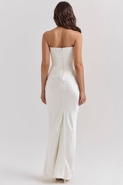 ROSALIND MAXI DRESS - IVORY