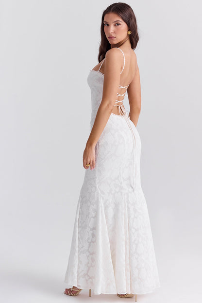 JUNIPER MAXI DRESS - IVORY