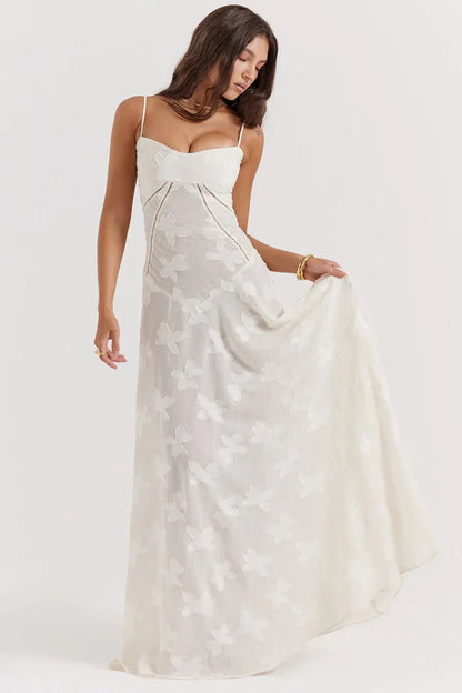 MYA MAXI DRESS - CREAM