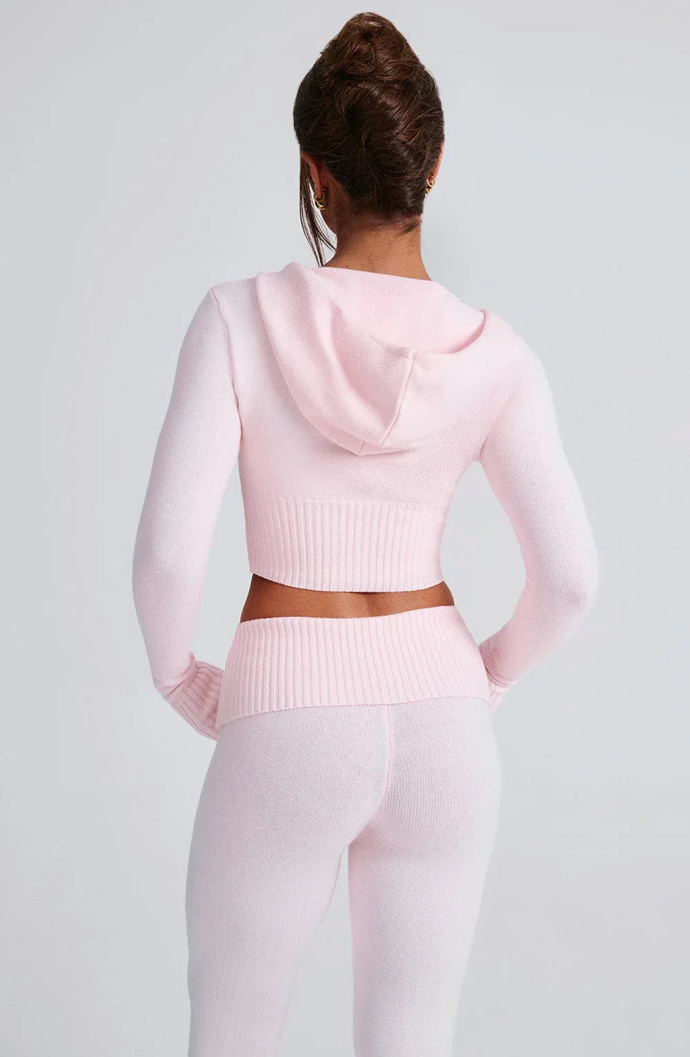 OPAL ZIP HOODIE  - PINK