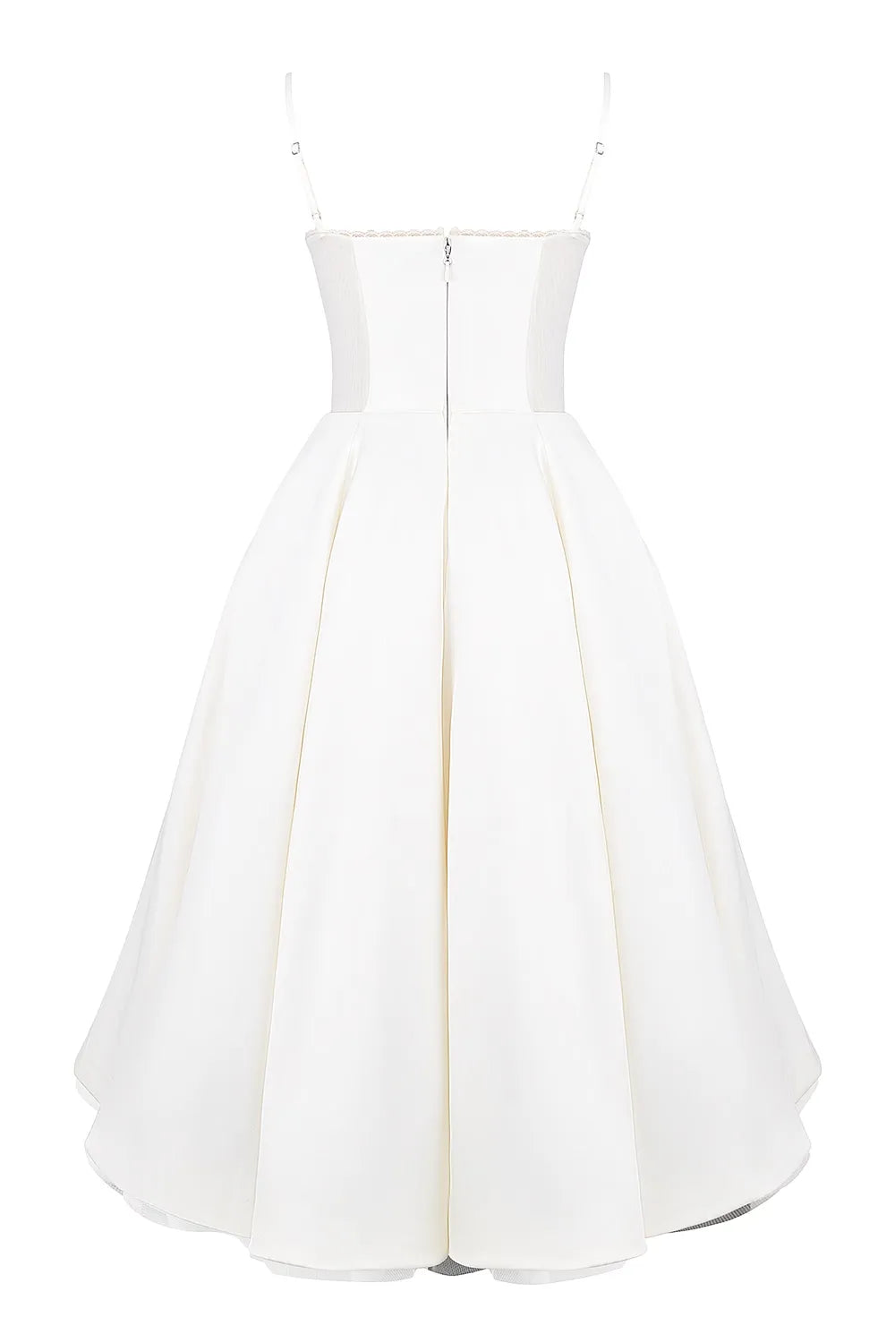 SELENE MIDI DRESS - WHITE